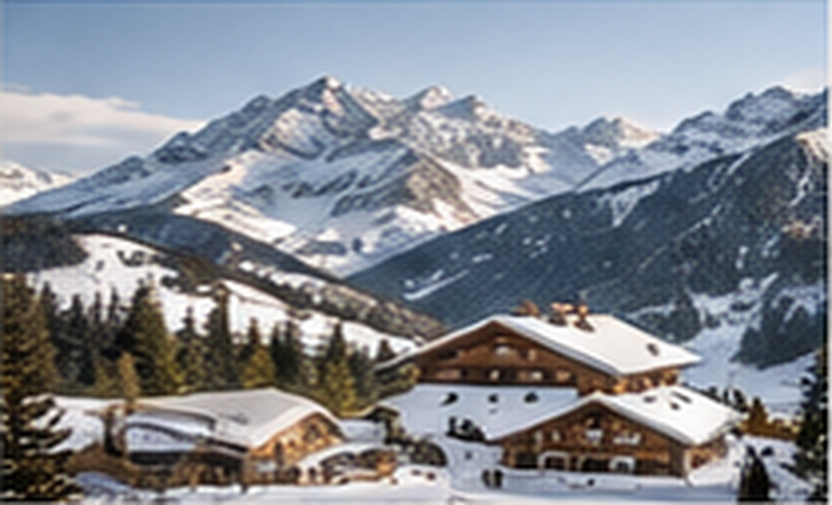 Alpine chalet property in the Dolomites